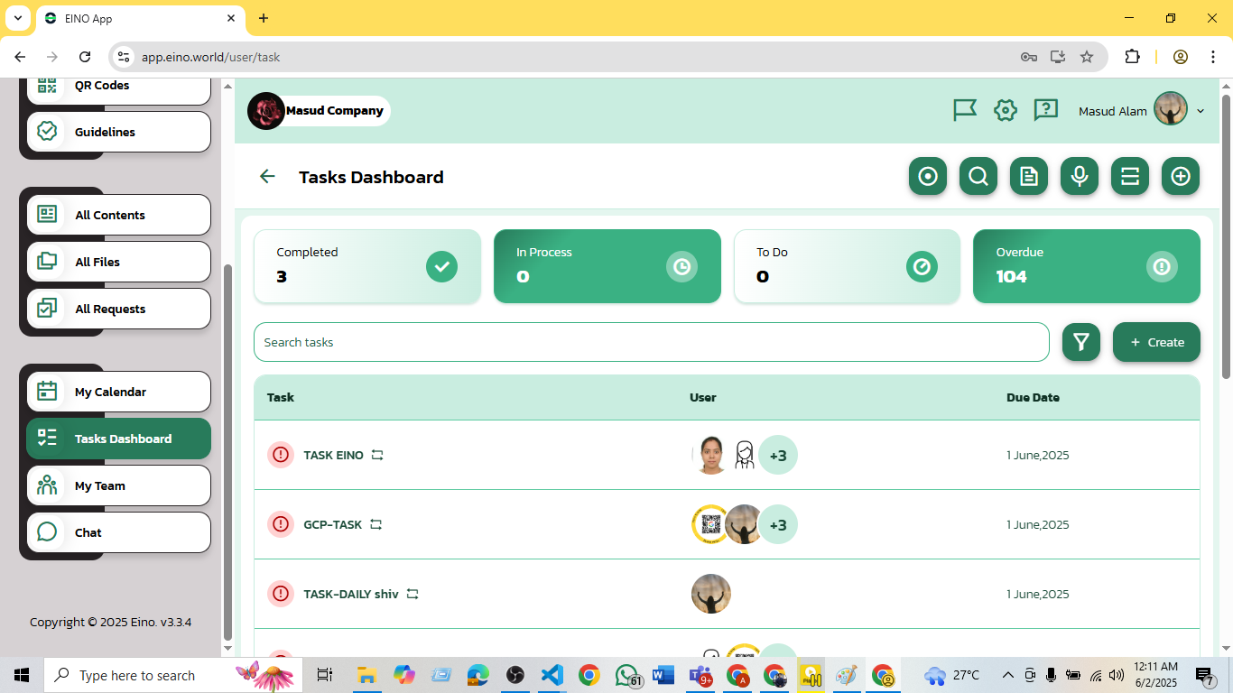 EINO - Knowledge Management Platform screenshot 5